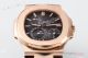 PPF V2 Super Clone Patek Philippe Nautilus Power Reserve Brown Dial Rose Gold (3)_th.jpg